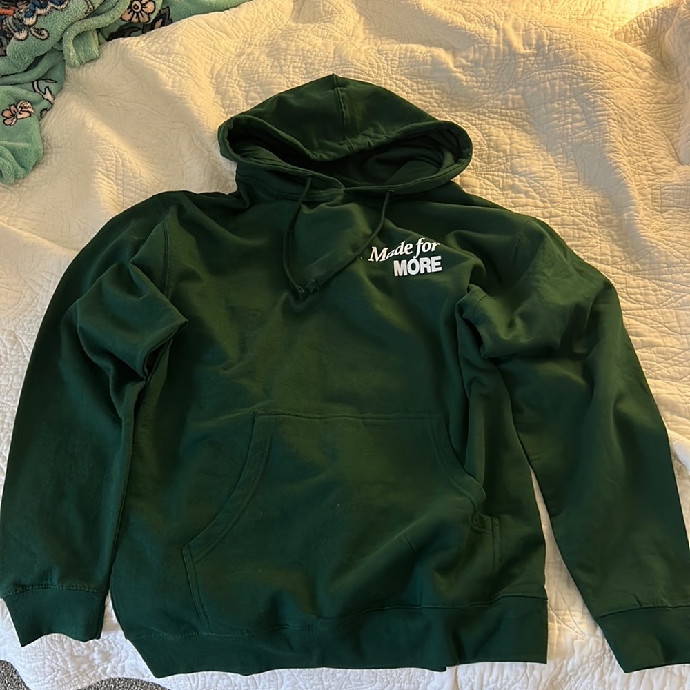 green HWLF hoodie size L